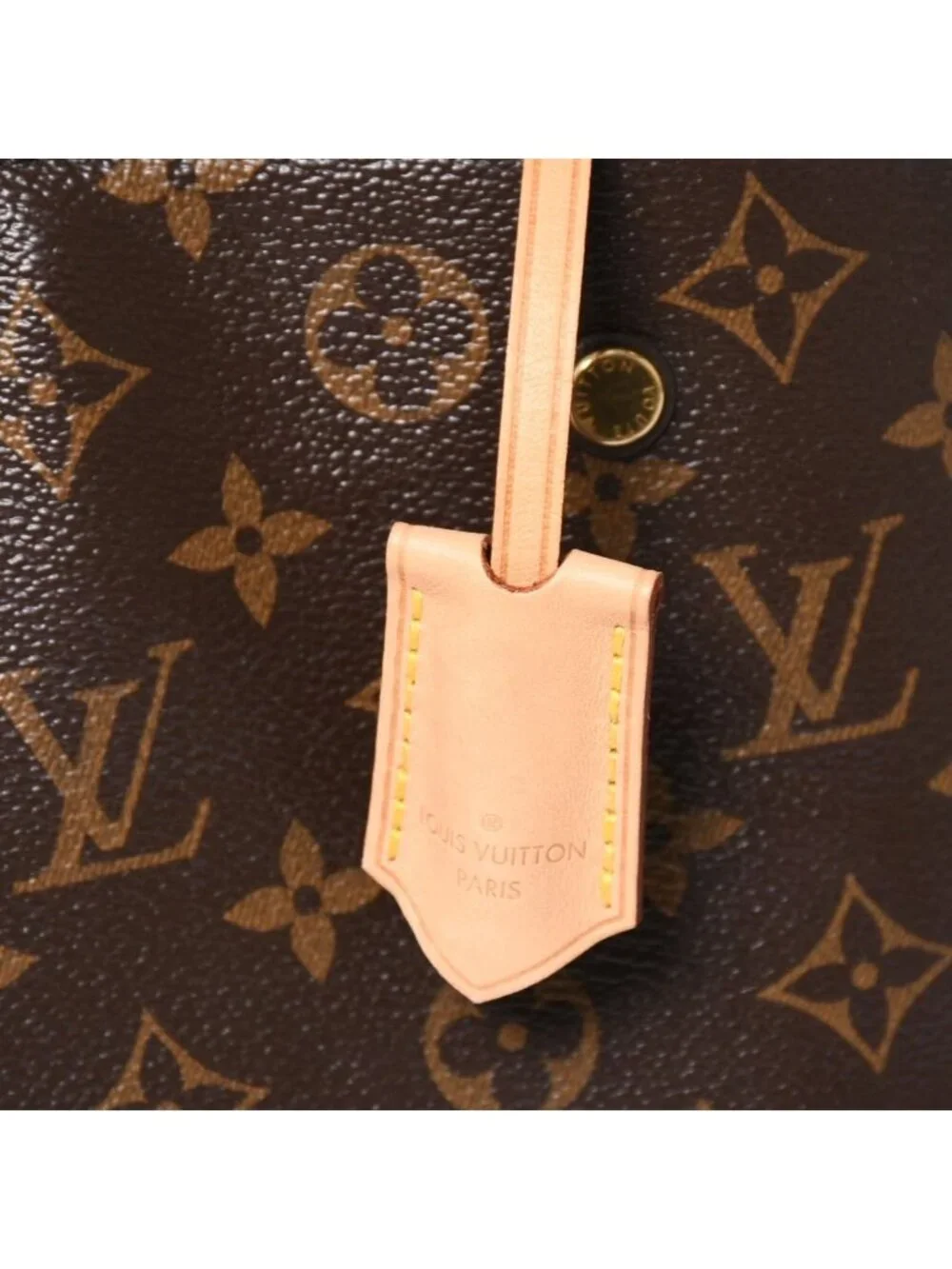Louis Vuitton Montaigne BB Monogram Handbag Brown
